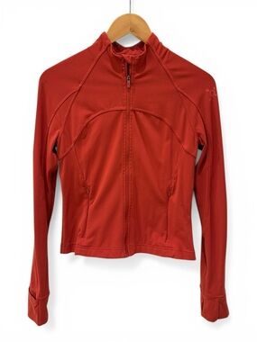 Lululemon Define Cropped Jacket Nulu – Size 8 – Rust